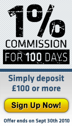 1% commission for 100 days